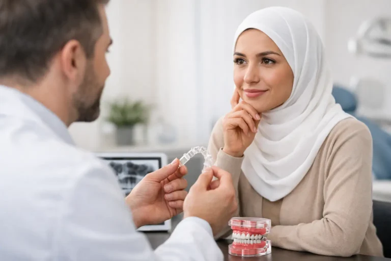 مراجعة تقويم الأسنان الشفاف قبل القرار