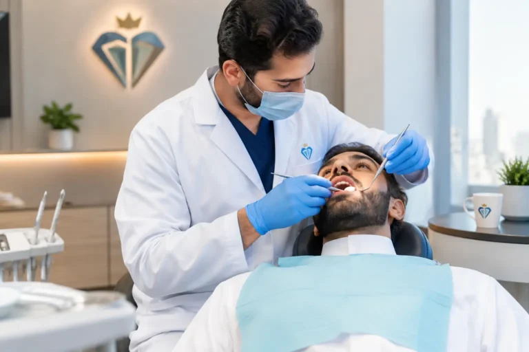 تعقيم الأسنان وكيف يحمي اللثة من الجير والالتهاب