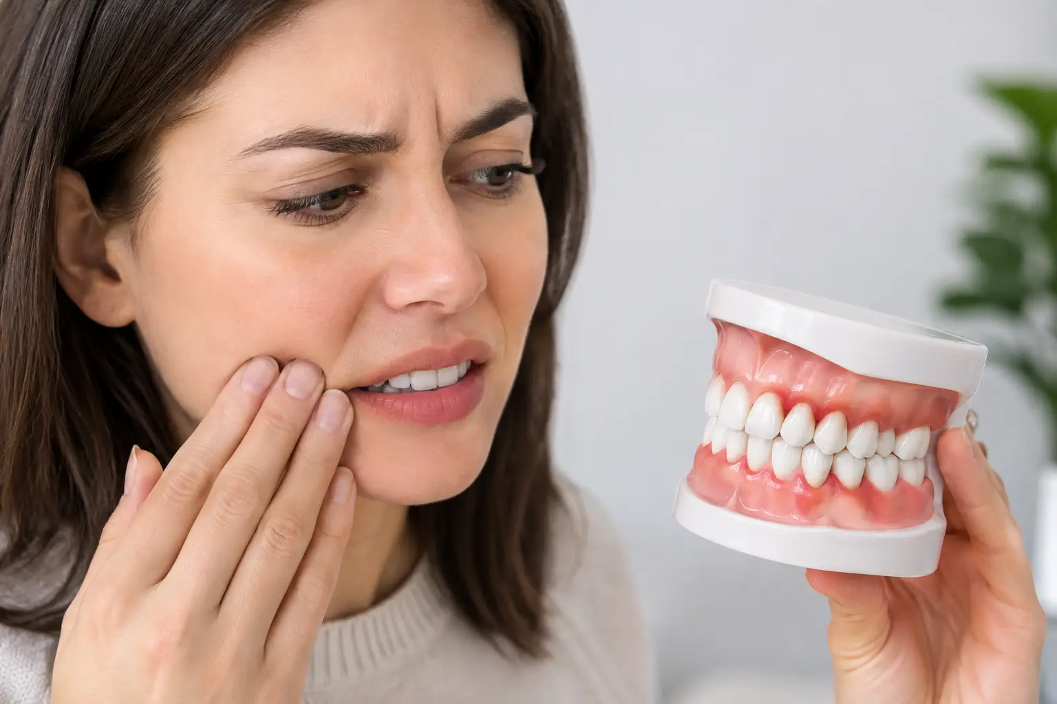 حالة انحسار اللثة ومتى تحتاج إلى علاج متخصص